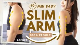 10min Easy Slim Arm Workout | 🔥 Burn Flabby ARMS FAT | All Seated & No Equipment (100% Worked)