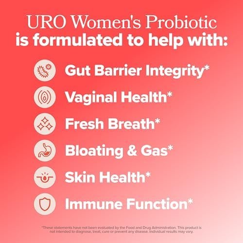 O Positiv URO Women’s Probiotic – All-in-one Probiotic for Women - Vaginal, Gut, Skin, and Oral Microbiome Health – 20B+ CFUs, Licorice Root, Dandelion – Non-GMO, Vegan, Gluten-Free – 30 Capsules - Image 2