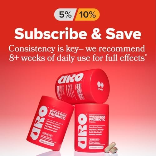 O Positiv URO Women’s Probiotic – All-in-one Probiotic for Women - Vaginal, Gut, Skin, and Oral Microbiome Health – 20B+ CFUs, Licorice Root, Dandelion – Non-GMO, Vegan, Gluten-Free – 30 Capsules - Image 3