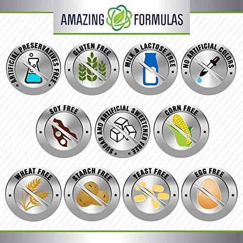 Amazing Formulas Calcium Magnesium Zinc D3 - 300 Tablets Per Bottle Supplement (Calcium 1000mg - Magnesium 400mg - Zinc 25mg Plus Vitamin D3 600 IU - Per Serving of 3 Tablets) - Image 5