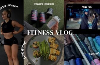 Fitness Vlog: Upper Body Workout, Healthy Recipes, My Pre Workout Routine & More!!!