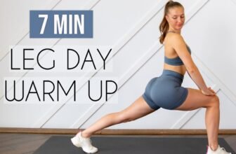 LEG DAY WARM UP ROUTINE (dynamic stretching, hip openers, & glute activation)