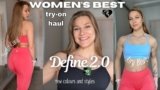A SHORT UNITARD? YES PLEASE! WOMEN’S BEST DEFINE 2.0  spring launch | Fitness try on haul