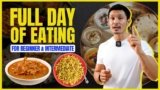FULL DAY OF EATING for BEGINNERS & INTERMEDIATE | DIET PLAN by Jeet Selal |