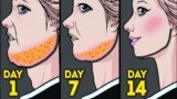 LOSE DOUBLE CHIN & FACE FAT | 14 Days Face Workout