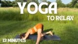 Relaxing Yoga Class – slow gentle flow 15 minutes