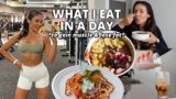 WHAT I EAT IN A DAY how I lose fat & gain muscle