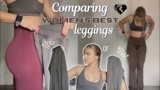 WOMEN’S BEST LEGGINGS 101 | My *honest* opinion | fitness try on haul